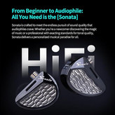 ایر مانیتور kz sonata14 Hifi KZ Sonata 14 Balanced Armature Drivers Headphone,in-Ear Monitor Earbuds for Audiophile s,KZ Flagship Balanced HiFi Earphones (with Switches, Black)