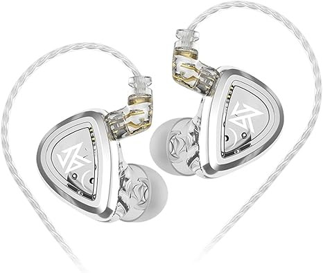 ایر مانیتور KZ EDA KZ EDA Dynamic Driver Earbuds, in Ear Monitor Wired Phone Earphones Headphones, HiFi Music IEM Headsets with Removable Cord Without Mic