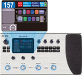 مولتی افکت m vave mk300 MK-300 Guitar Multi-Effects Processor Pedal with 320+ Effects,160 Presets,Looper, Expression Pedal, Drum Machine,MIDI Port, IR Loader,Neural Network Modeling,Guitar/Bass