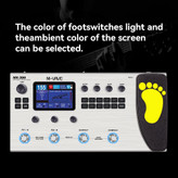 مولتی افکت m vave mk300 MK-300 Guitar Multi-Effects Processor Pedal with 320+ Effects,160 Presets,Looper, Expression Pedal, Drum Machine,MIDI Port, IR Loader,Neural Network Modeling,Guitar/Bass