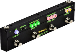 مولتی افکت sonicake sonicbar SONICAKE Guitar Multi Effect Pedal Chorus Delay Reverb Distortion Classic Rock Tone Guitar Pedal Rockstage With Cab Sim