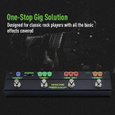 مولتی افکت sonicake sonicbar SONICAKE Guitar Multi Effect Pedal Chorus Delay Reverb Distortion Classic Rock Tone Guitar Pedal Rockstage With Cab Sim