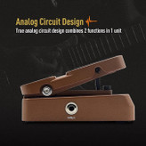 SONICAKE Passive Volume & Expression EXP Pedal, Mini Guitar Volume Pedal - Vexpress