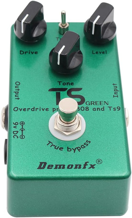 Demonfx Tubescreamer (Green) TS808/TS9 Overdrive/Distortion Pedal