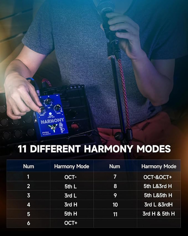 افکت وکال و گیتار Flamma FV-04 Harmony