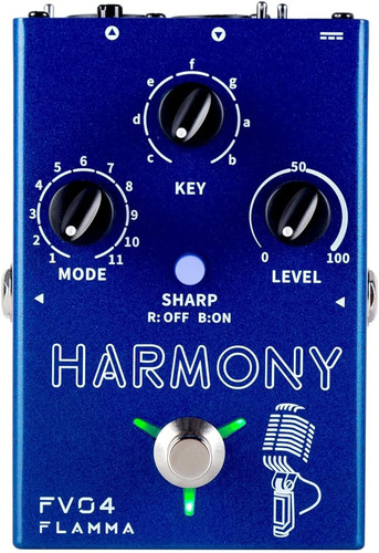 Flamma fv04 harmony oct effect vocal guitar افکت وکال گیتار Flamma fv04 harmony