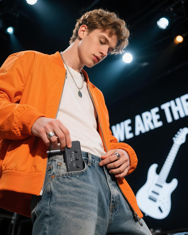 گیتار پری امپ flatsons miniature headphone guitar amp