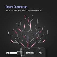 وایراس گیتار الکتریک sonicake 2.4ghz