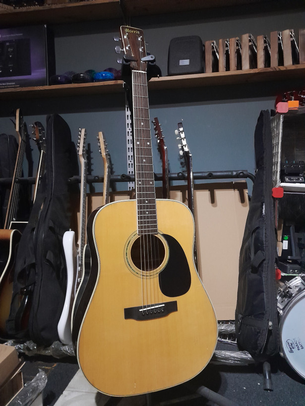 گیتار آکوستیک ژاپن Morris w25