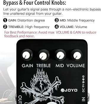افکت دیسروشن جویو Jogo high gain distortion