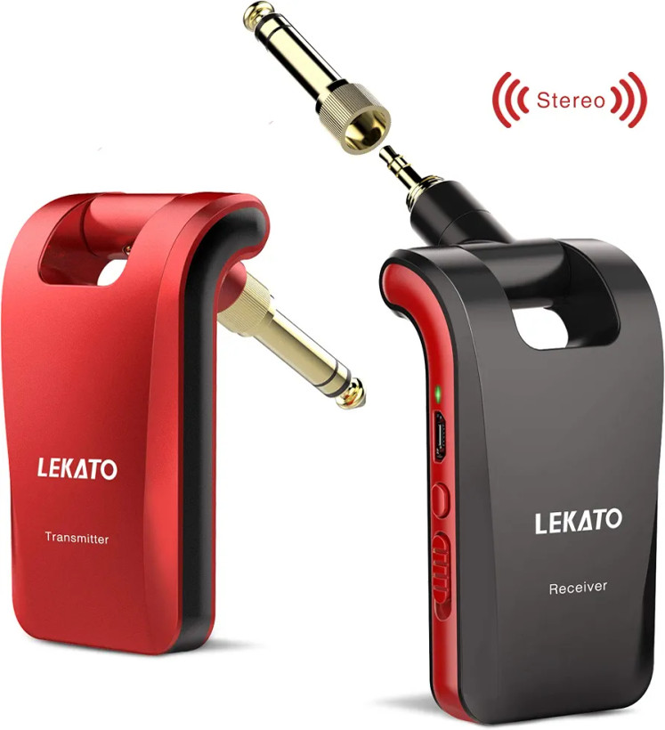 وایرلس گیتار و کیبورد استریو LEKATO WS-60
