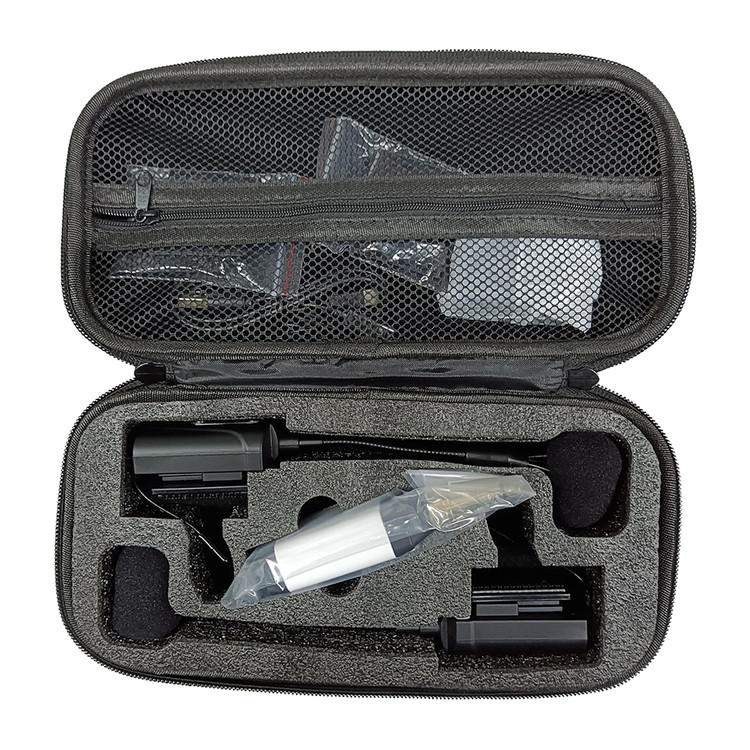 Dual UHF Violin Wireless Microphone Gooseneck Pick Up Instrument Clip-on Mic 1 Receiver and 2 Transmitter System for Violin Stage Musical Instrument Performance,Q2/VT-5